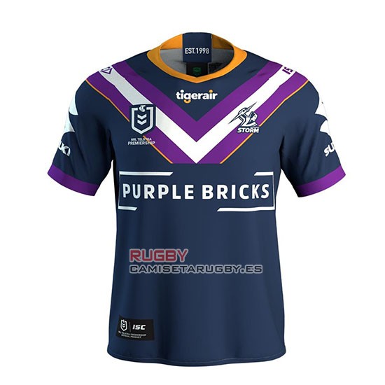 Camiseta Melbourne Storm Rugby 2019 Local